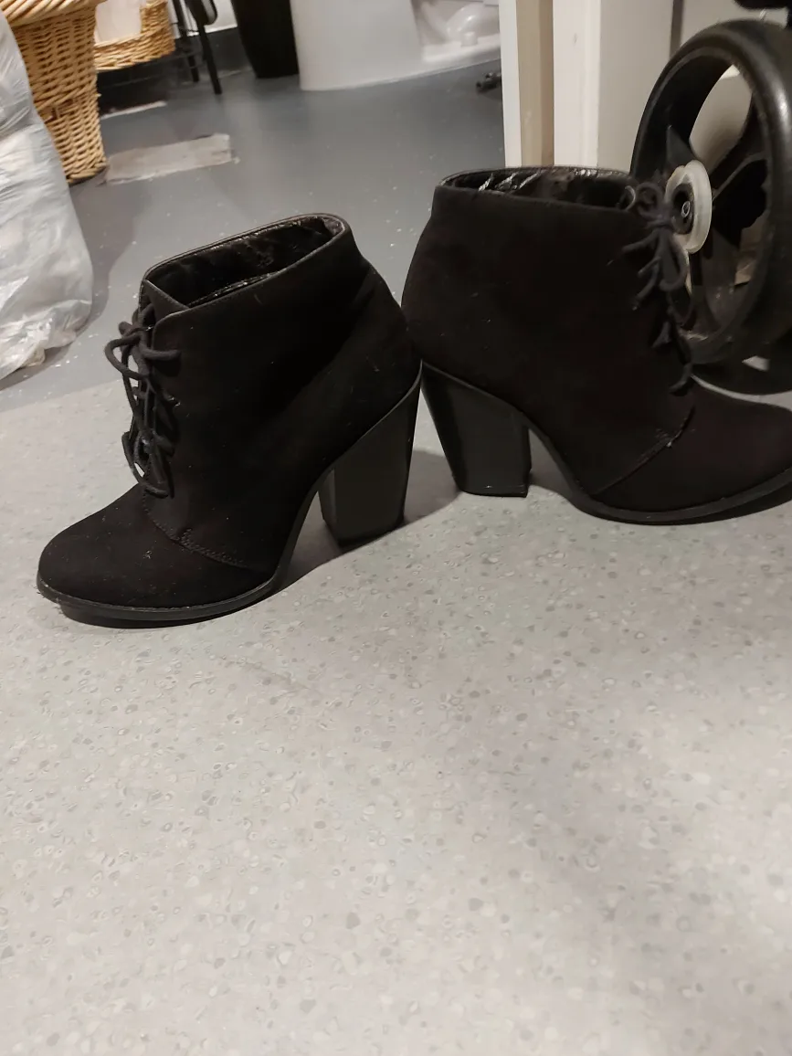 ***SUEDE ANKLE BOOTS*** image indicator(3)