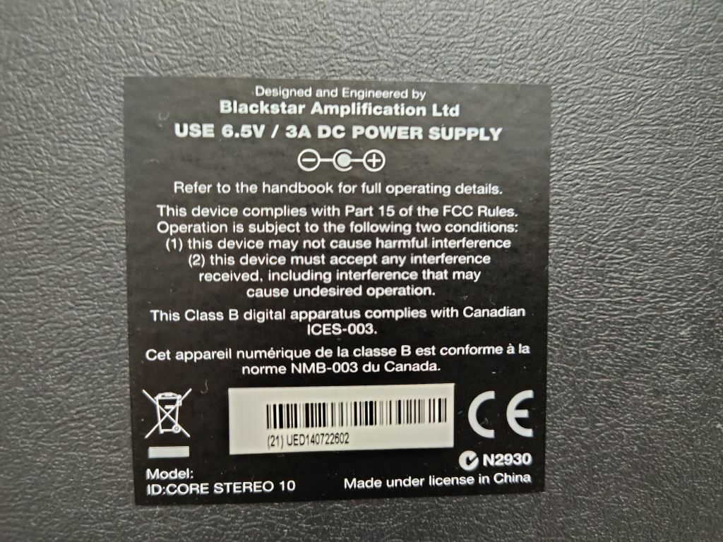 Blackstar ID:Core Stereo 10 Guitar Amplifier - photo 3