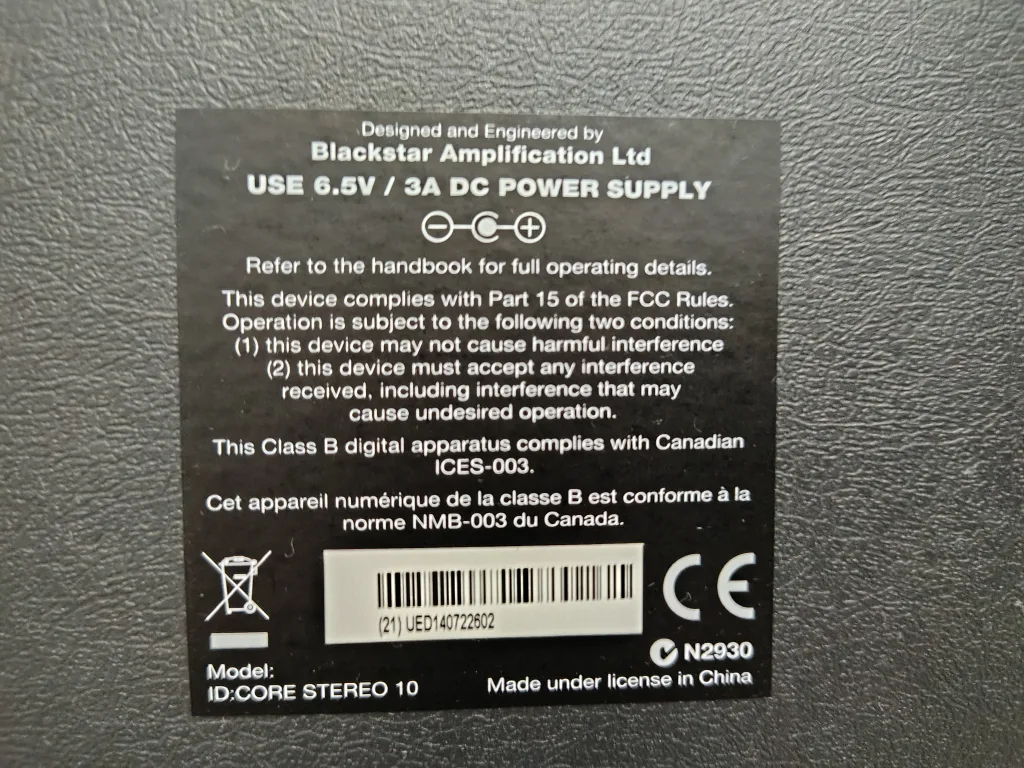 Blackstar ID:Core Stereo 10 Guitar Amplifier image indicator(3)