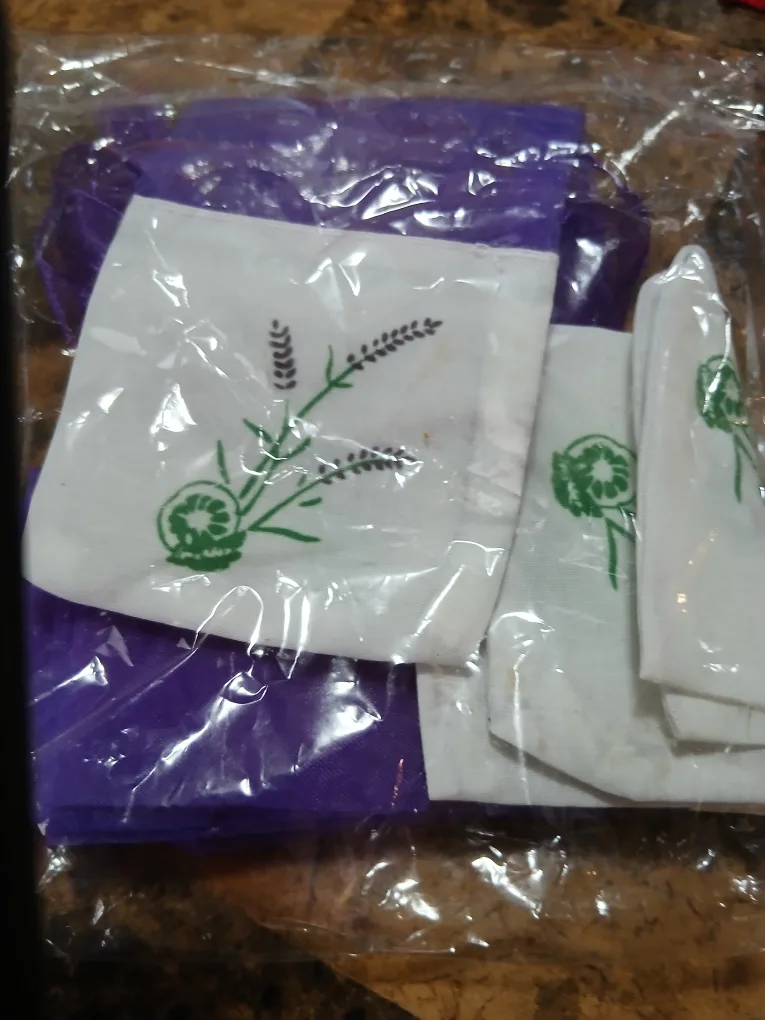 New Lavender Sachets with Floral Design thumbnail