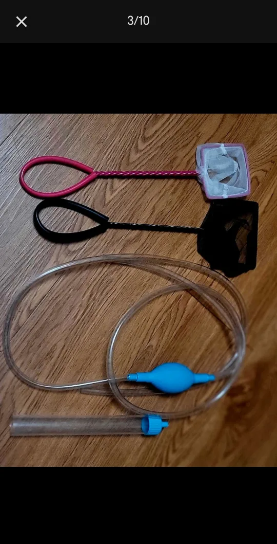 Fish Tank 5 1/2 gallons - Kit with EVERYTHING image indicator(3)