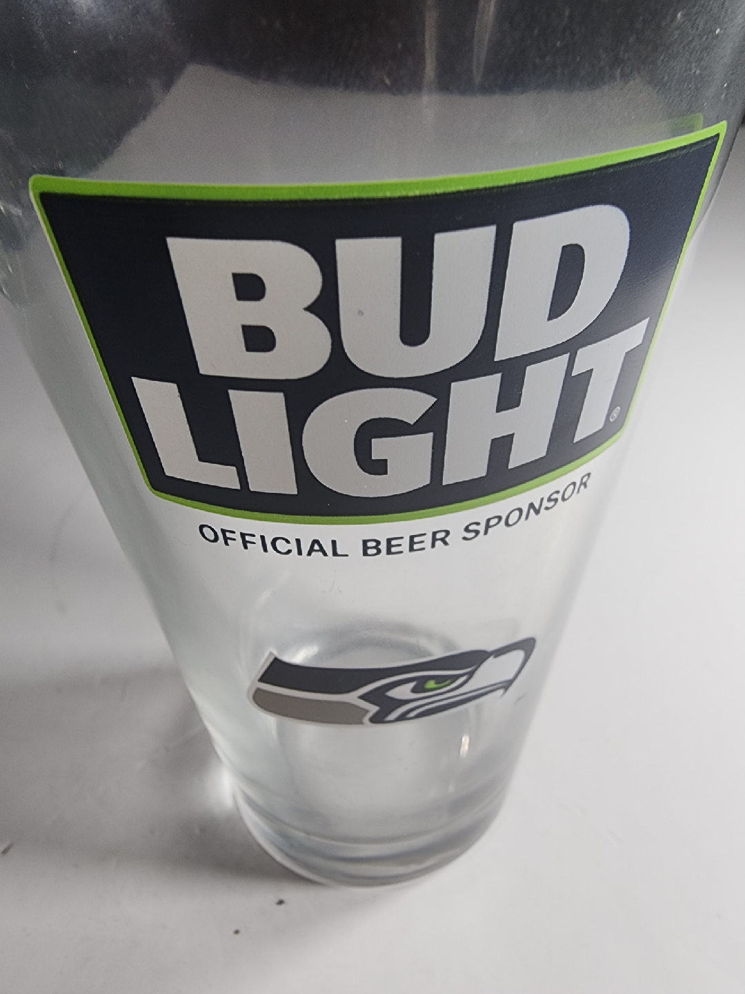 Bud Light Seattle Seahawks Pint Glass
