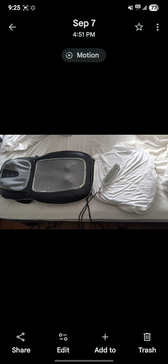 HoMedics Shiatsu Massage Cushion with Heat
