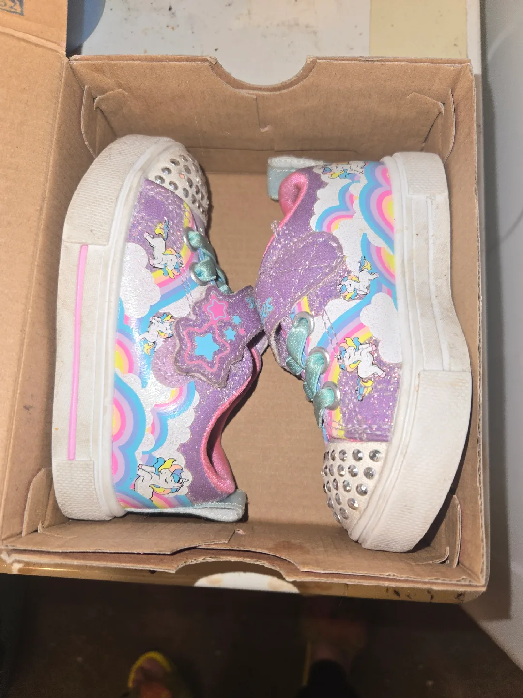 Skechers Jumpin' Clouds Toddler Shoes - Size 5 image indicator(2)