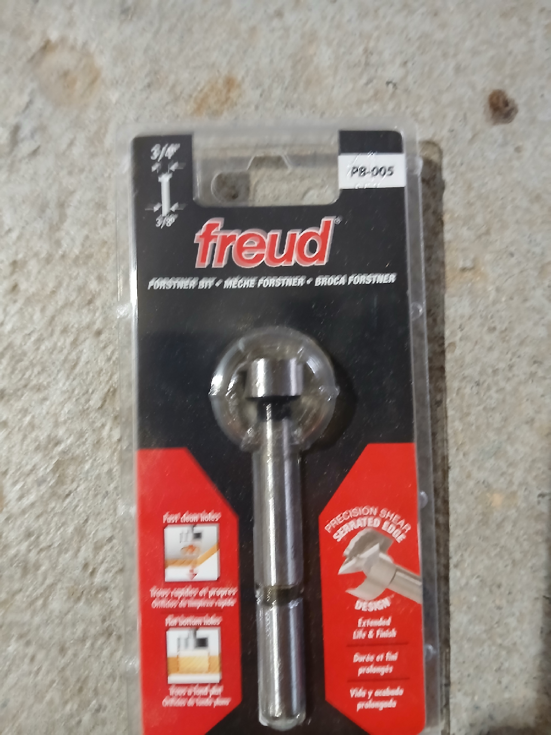 Freud Forstner Drill Bit 3/4"