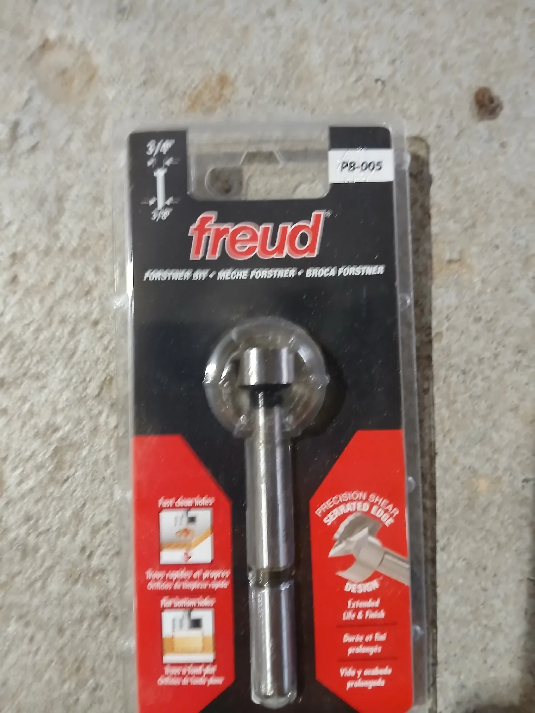 Freud Forstner Drill Bit 3/4" thumbnail