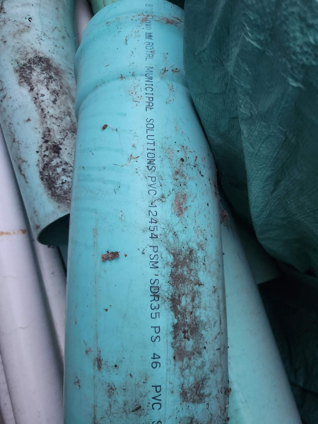 4" and 8" PVC Pipes - photo 3