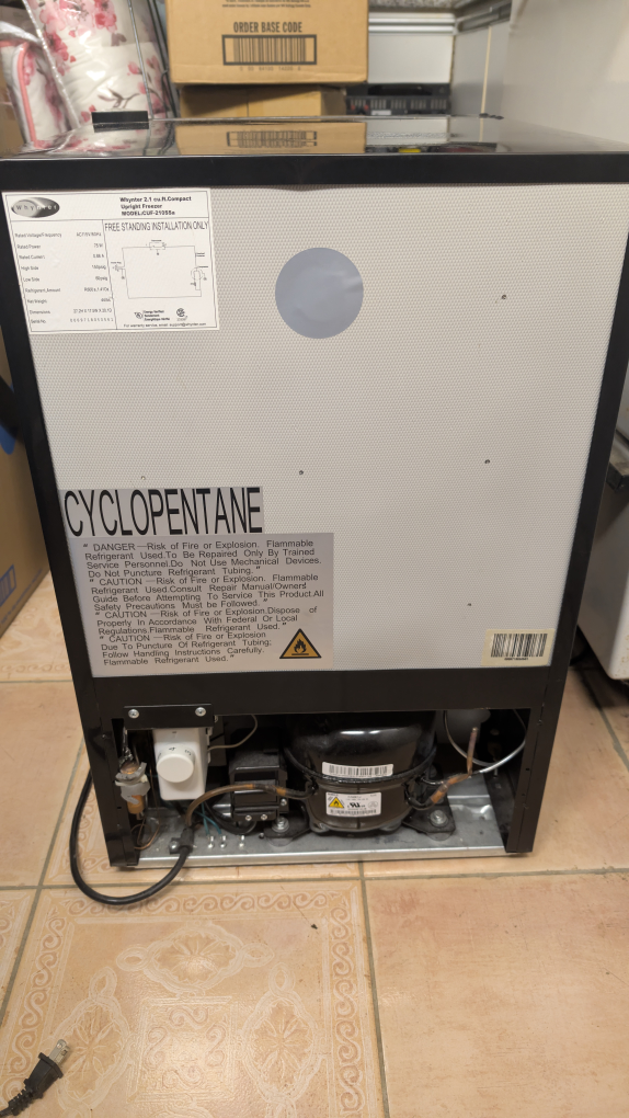 Whynter  freezer Refrigerator - photo 2