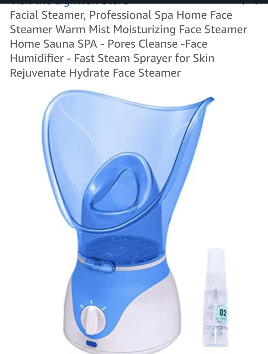 facial electric steamer - photo 4