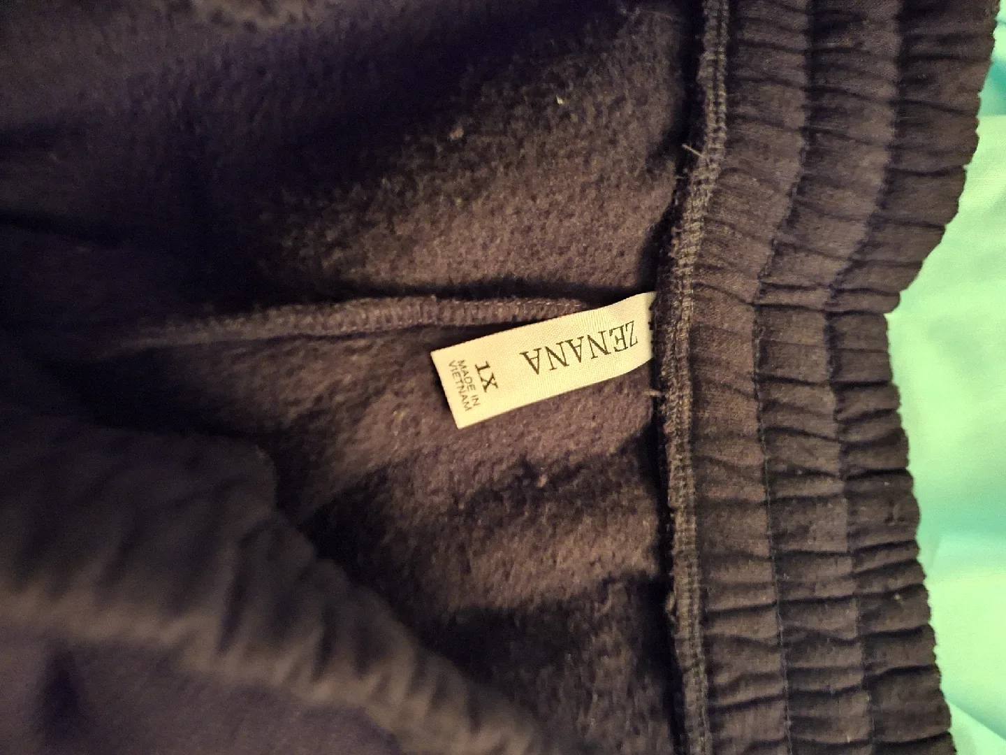 Zenana Black Sweatshirt & Pants - Size 1X image indicator(5)