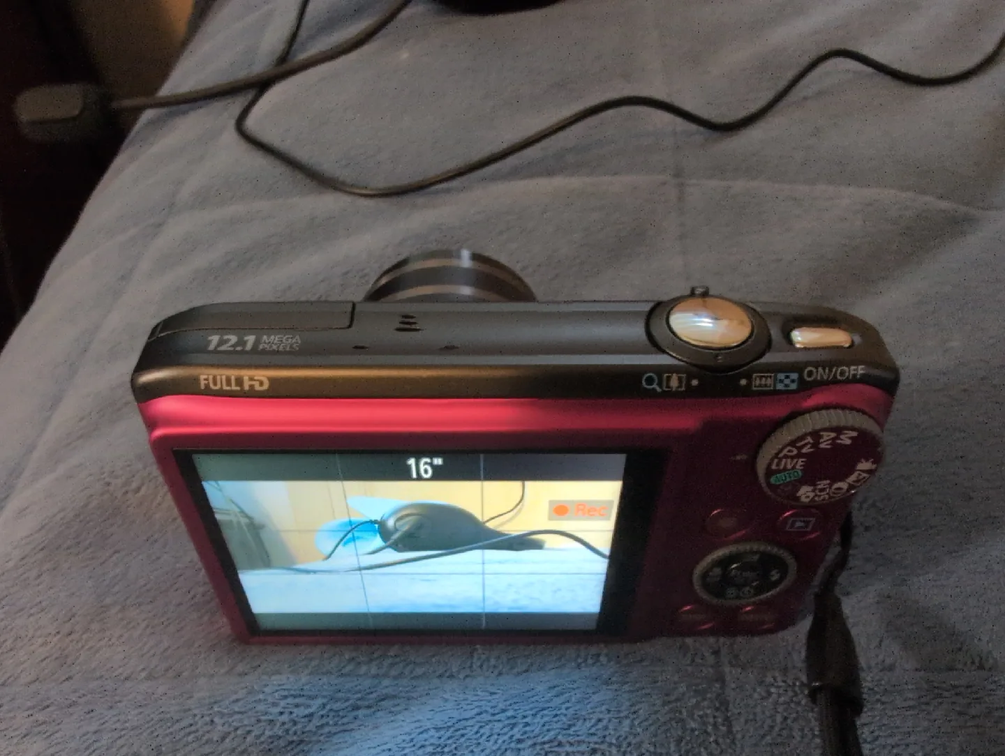 Canon PowerShot SX240 HS 20x optical zoom Digital Camera - Pink image indicator(2)