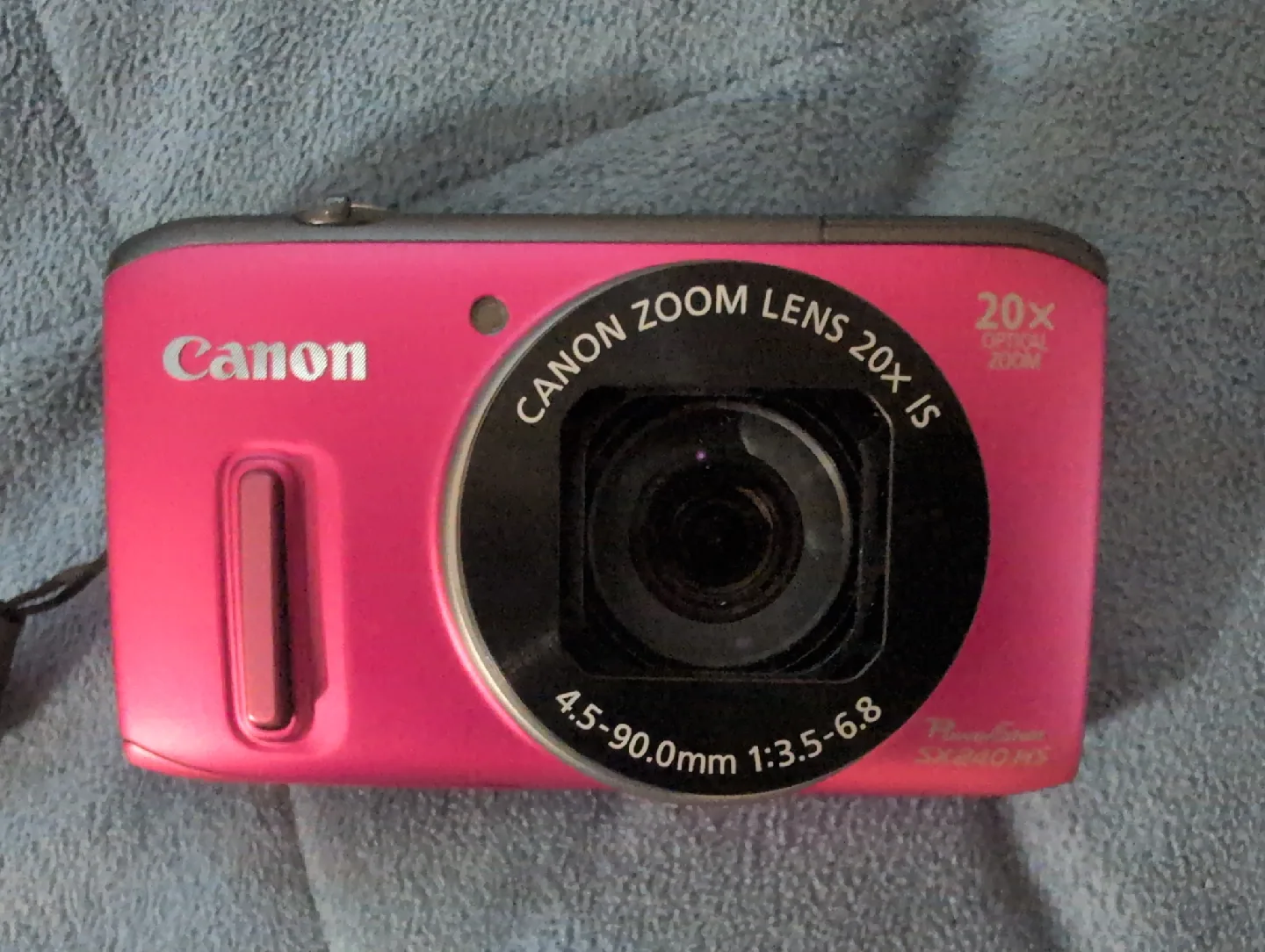 Canon PowerShot SX240 HS 20x optical zoom Digital Camera - Pink image indicator(4)