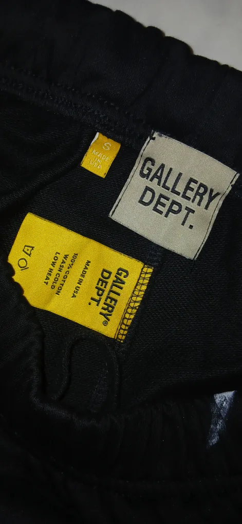 Gallery Dept. Black Sweatpants Size S image indicator(3)