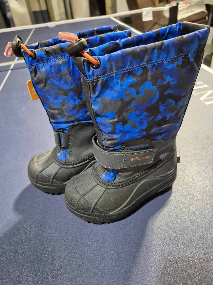 Columbia Kids' Blue Camo Snow Boots - Size 9 - photo 2