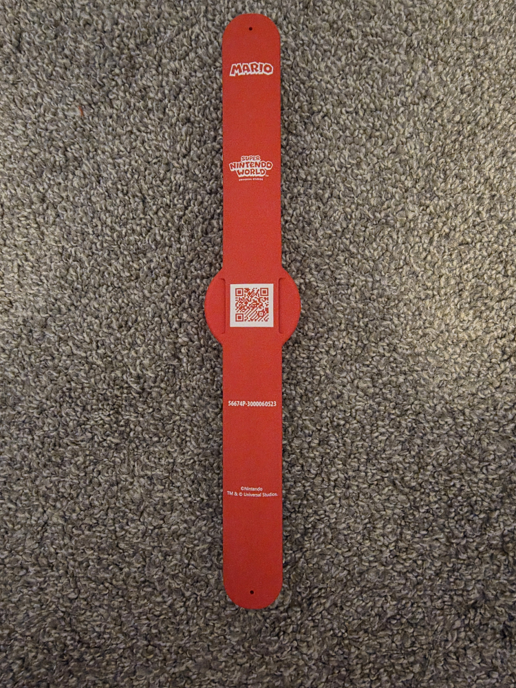 Super Nintendo World Mario Power Up Band - photo 2