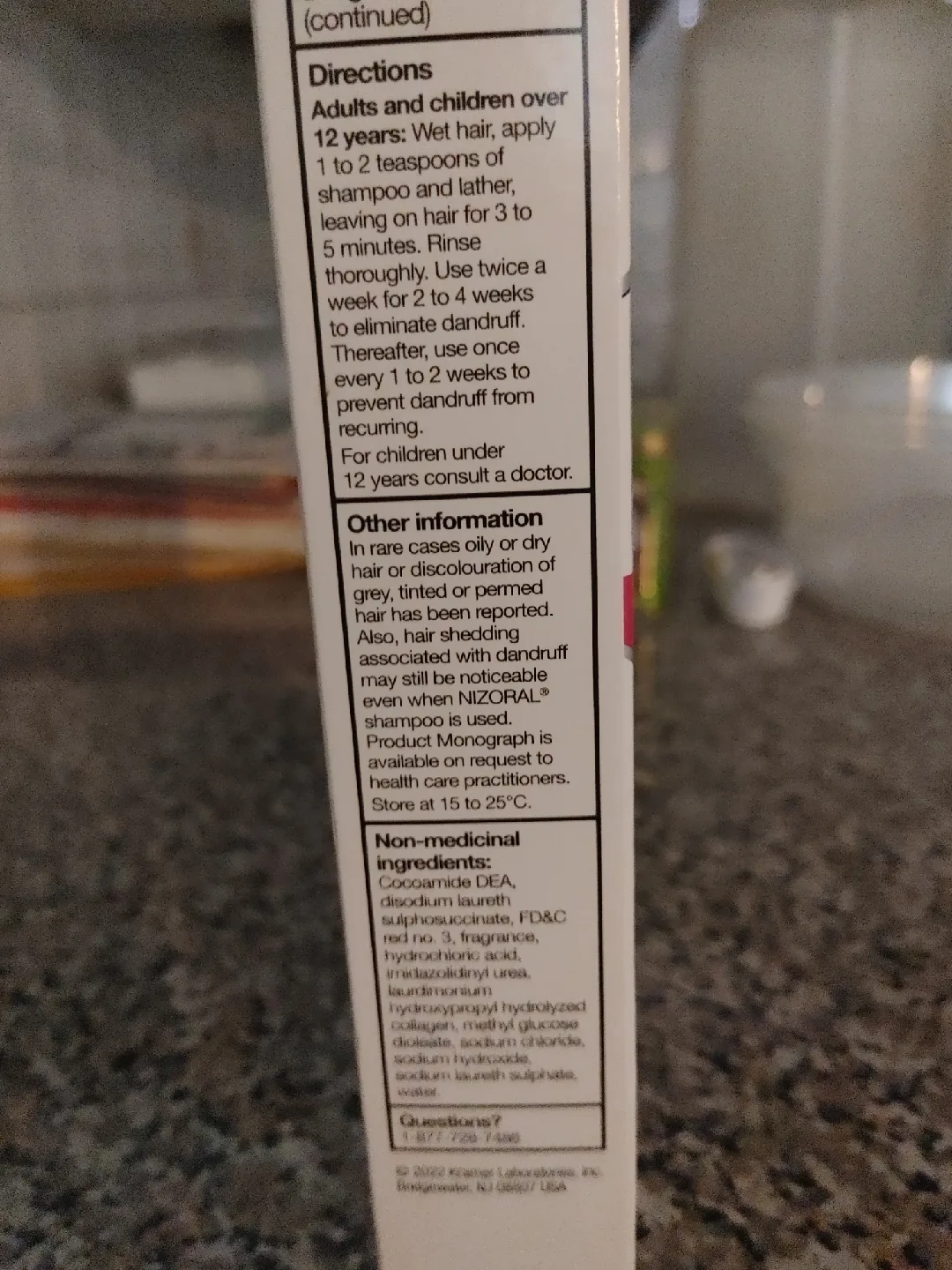 💚NIZORAL ANTI-DANDRUFF SHAMPOO SEALED EXPIRATION JULY/ 2026 image indicator(4)
