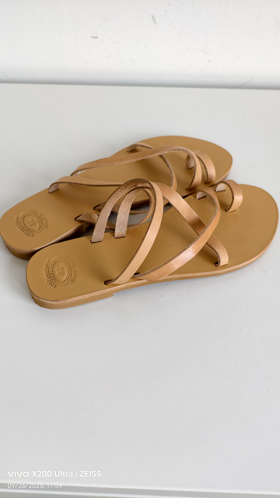 Ancient Greek style Sandals - Size 39
