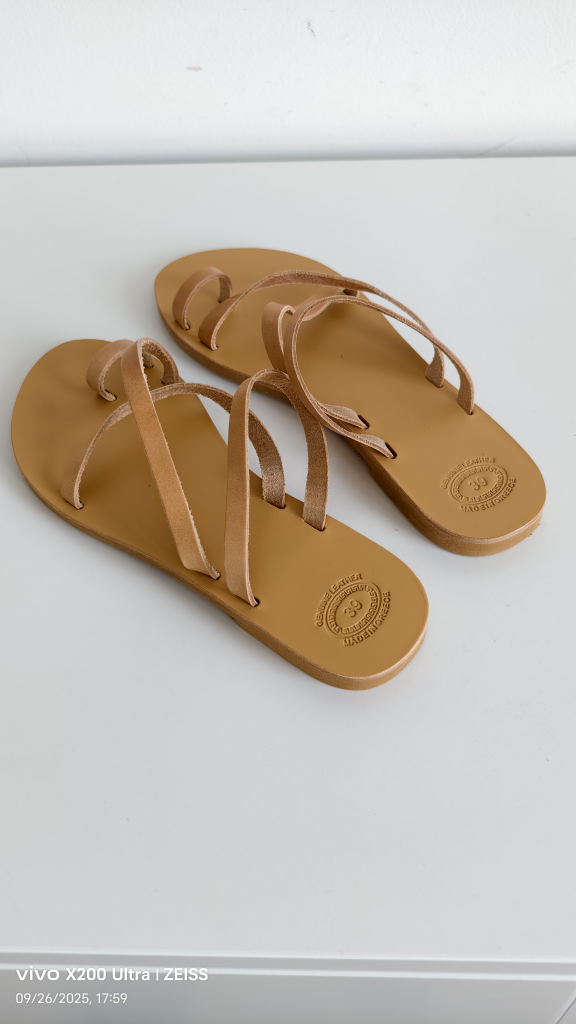Ancient Greek style Sandals - Size 39 - photo 3