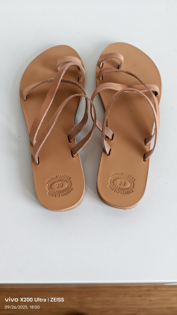 Ancient Greek style Sandals - Size 39 - photo 5