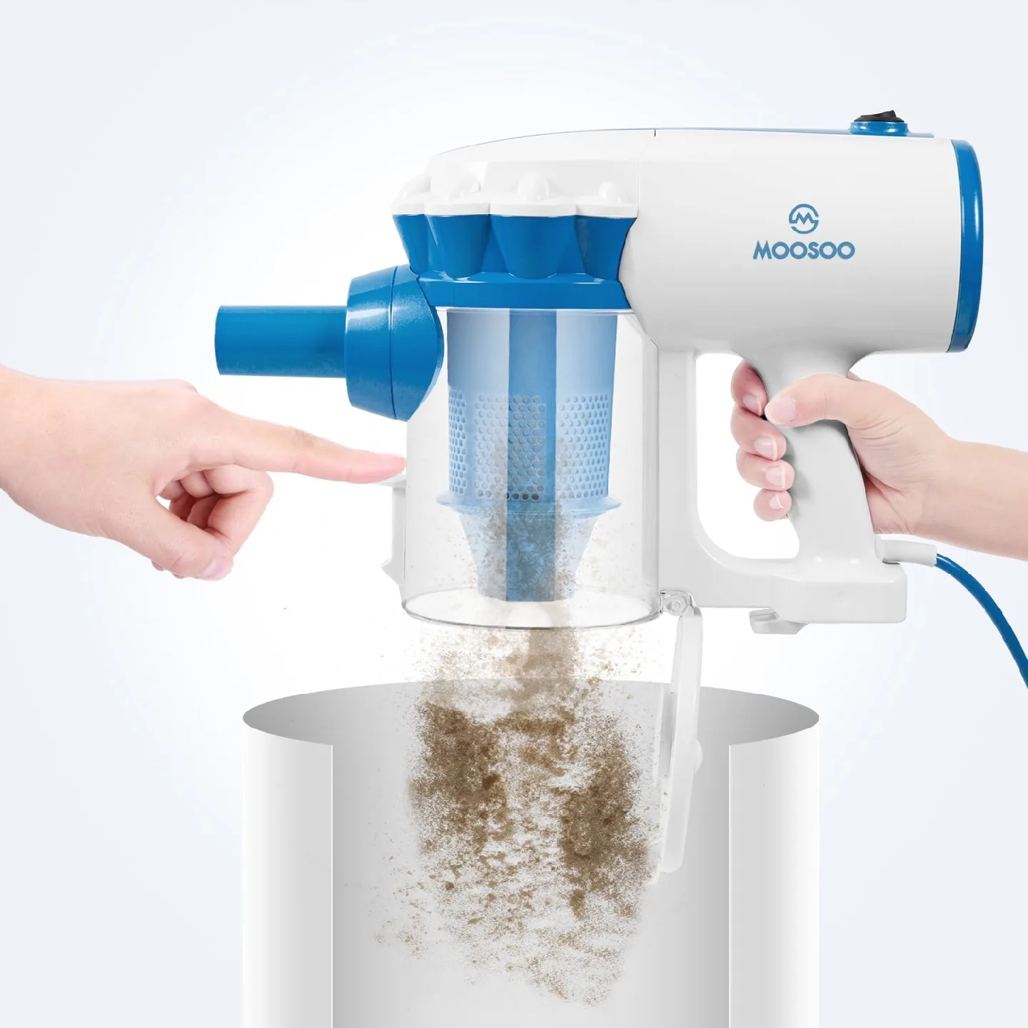 MOOSOO Vacuum Cleaner, 4 in 1 image indicator(5)