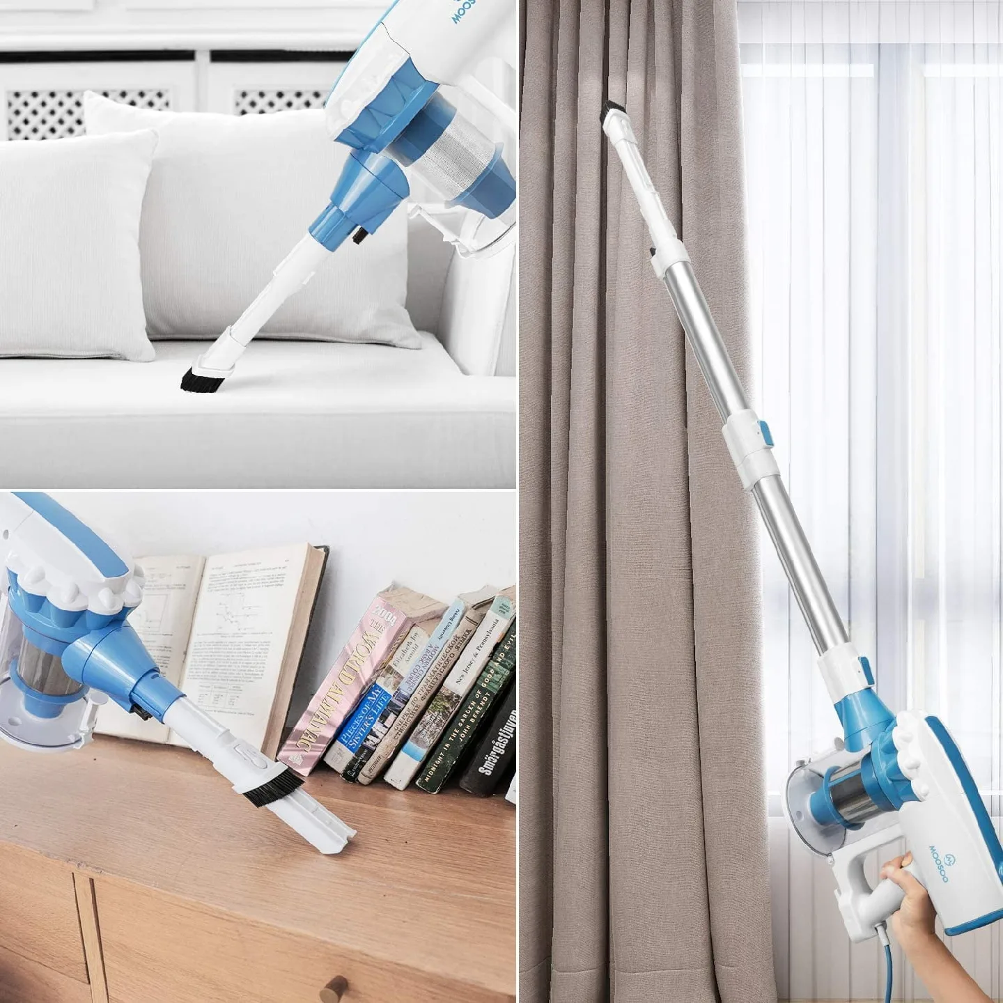 MOOSOO Vacuum Cleaner, 4 in 1 image indicator(6)