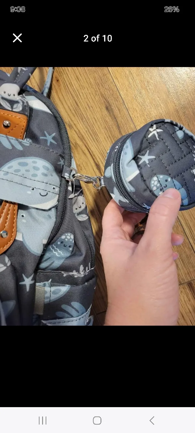 BobbleRoos Backpack - Ocean Theme image indicator(2)