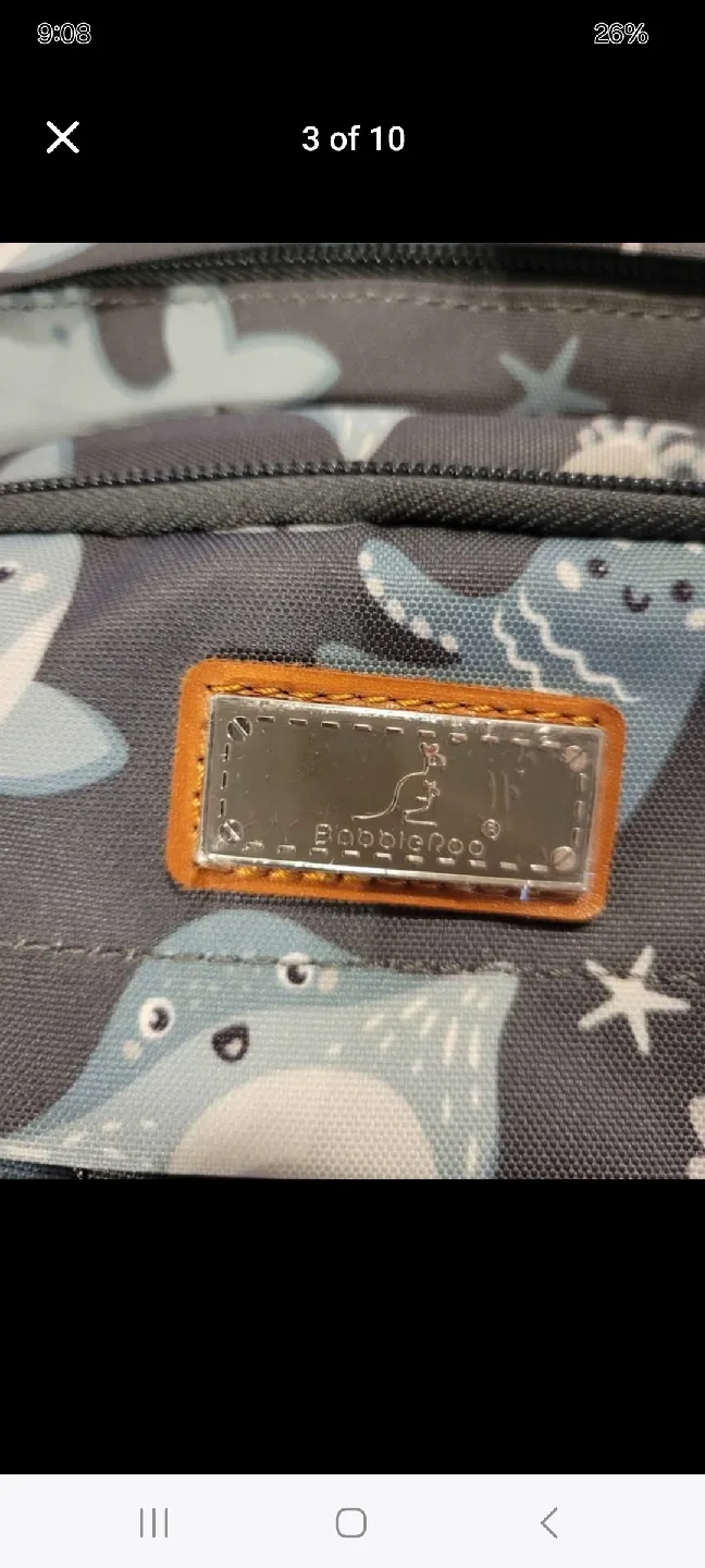 BobbleRoos Backpack - Ocean Theme image indicator(3)