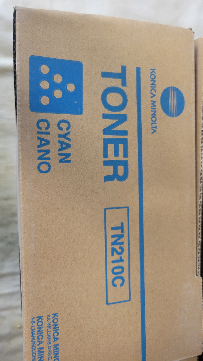 Konica Minolta TN210C Cyan Toner Cartridge - photo 4