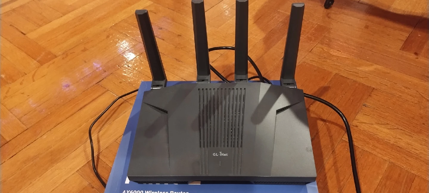 GL.iNet Flint 2 (GL-MT6000) AX6000 Wireless Router - photo 2