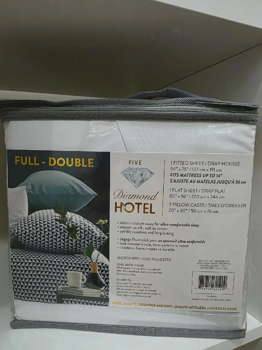 Five Diamond Hotel Full/Double Sheet Set image indicator(2)
