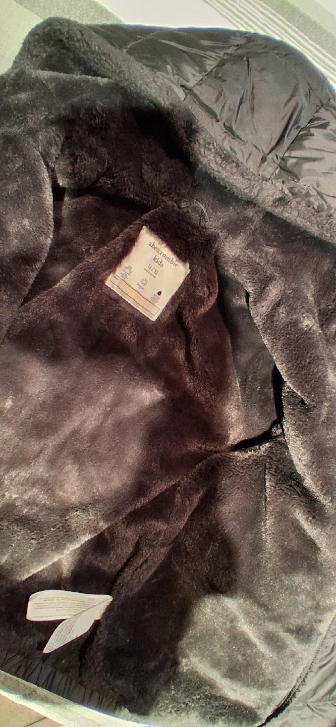 Abercrombie Kids Black Jacket Size 11/12 - photo 3