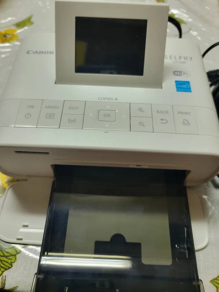 Canon Selphy CP1200 Compact Photo Printer image indicator(3)