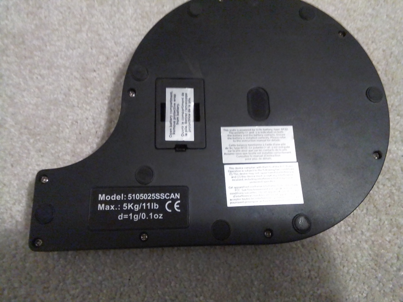 Kamenstein 5105025SSCAN Kitchen Scale - photo 2