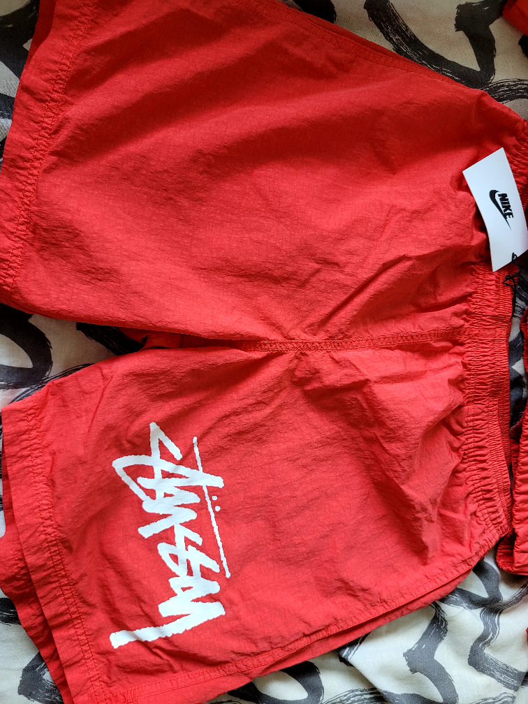 Nike x Stussy Jacket & Shorts Set - Red - photo 3