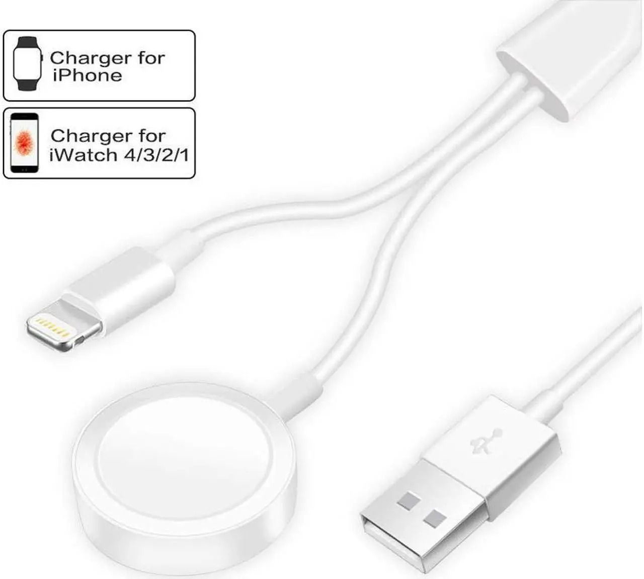 Updated Version Watch Charger Magnetic Cabl