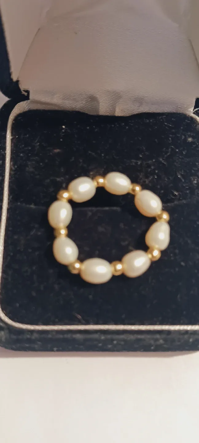 New !! Freshwater Pearl ring thumbnail