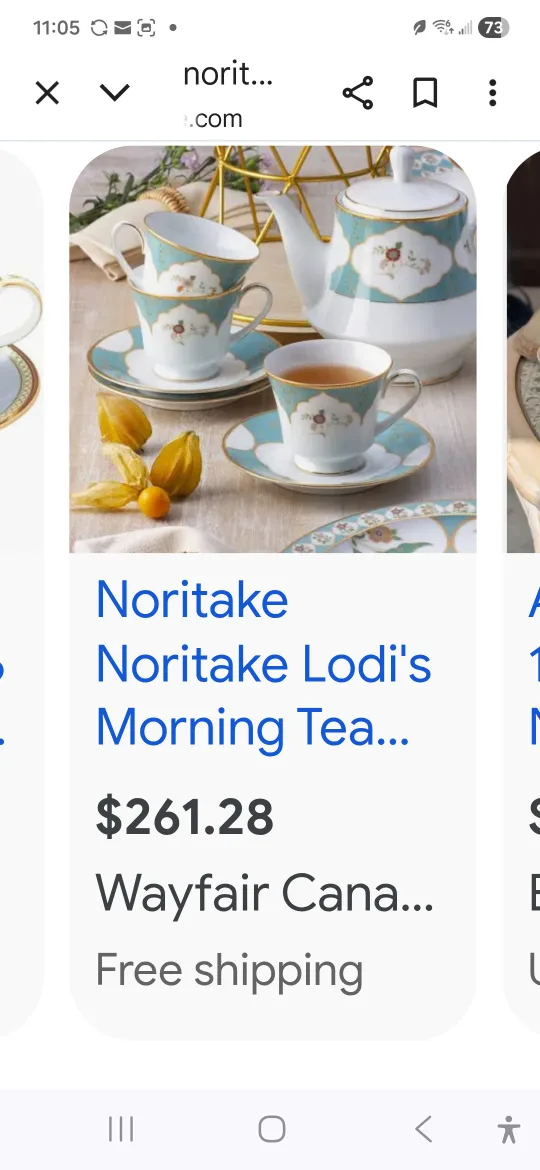 Noritake Britannia Gold Cup & Saucer Set, New image indicator(6)