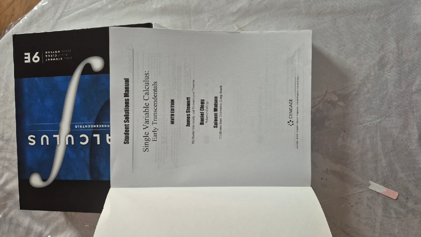 Calculus Early Transcendentals 9E + Solutions Manual image indicator(10)