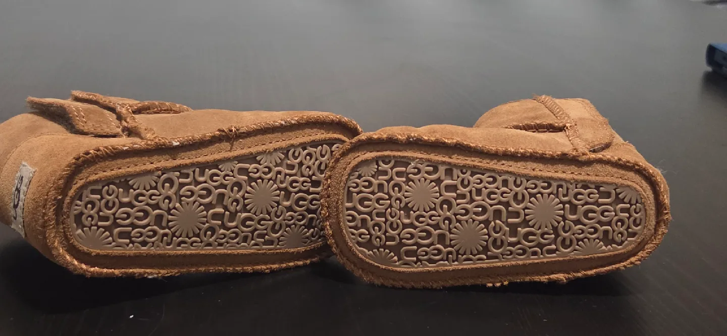 UGG Brown Baby Boots Size 2 image indicator(4)