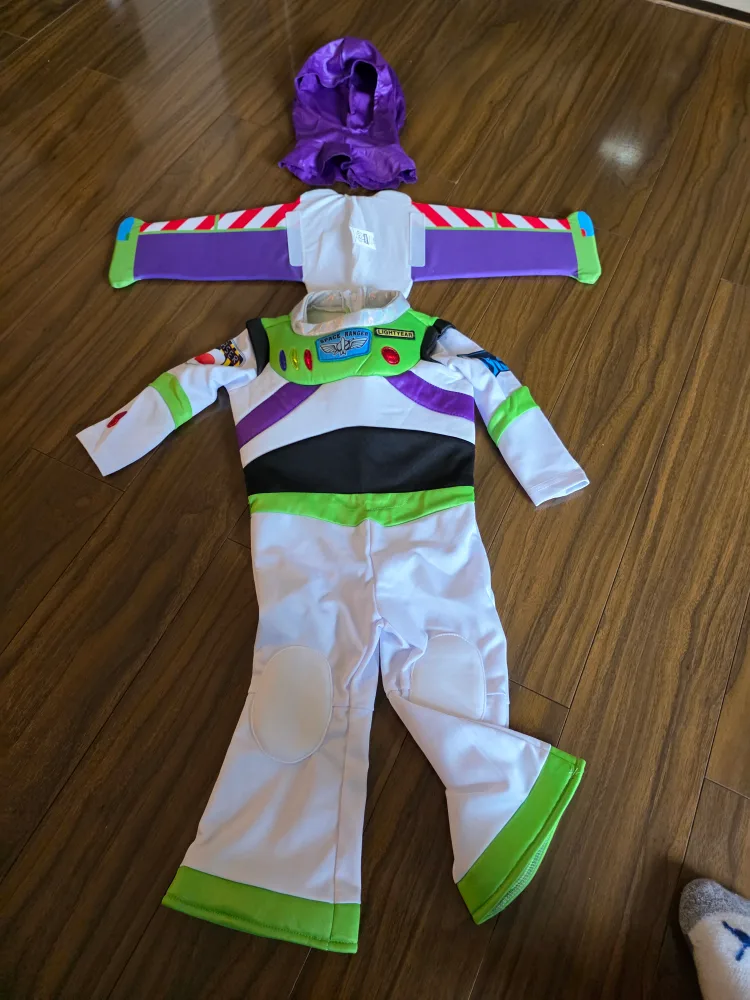 Disney Pixar Toy Story Buzz Lightyear Infant Costume image indicator(2)