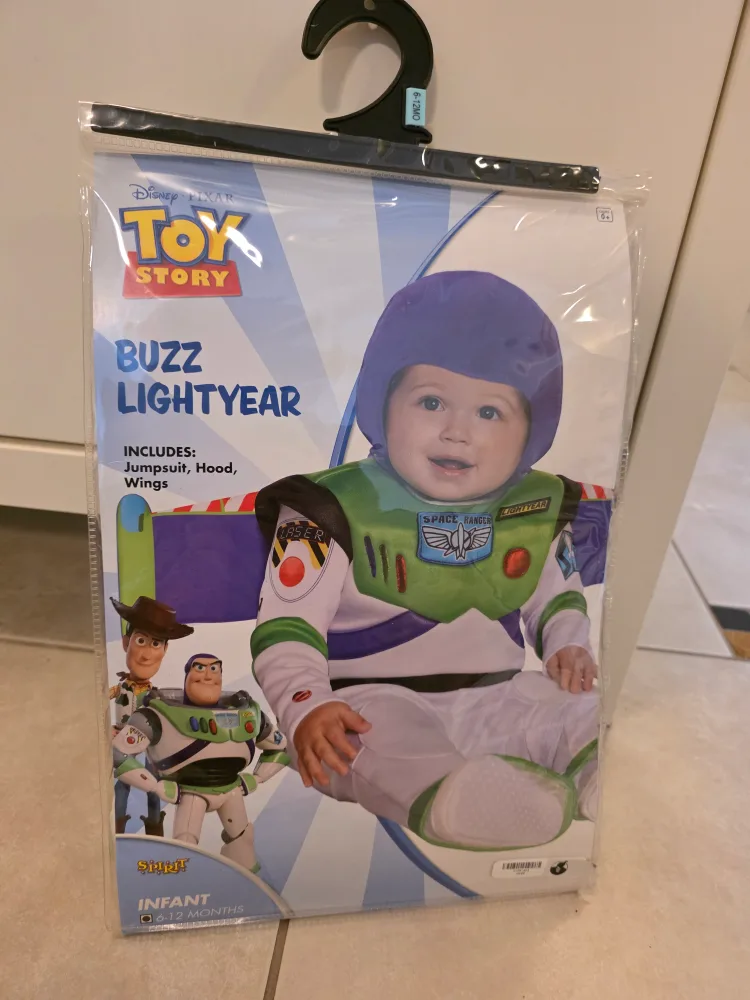 Disney Pixar Toy Story Buzz Lightyear Infant Costume image indicator(3)