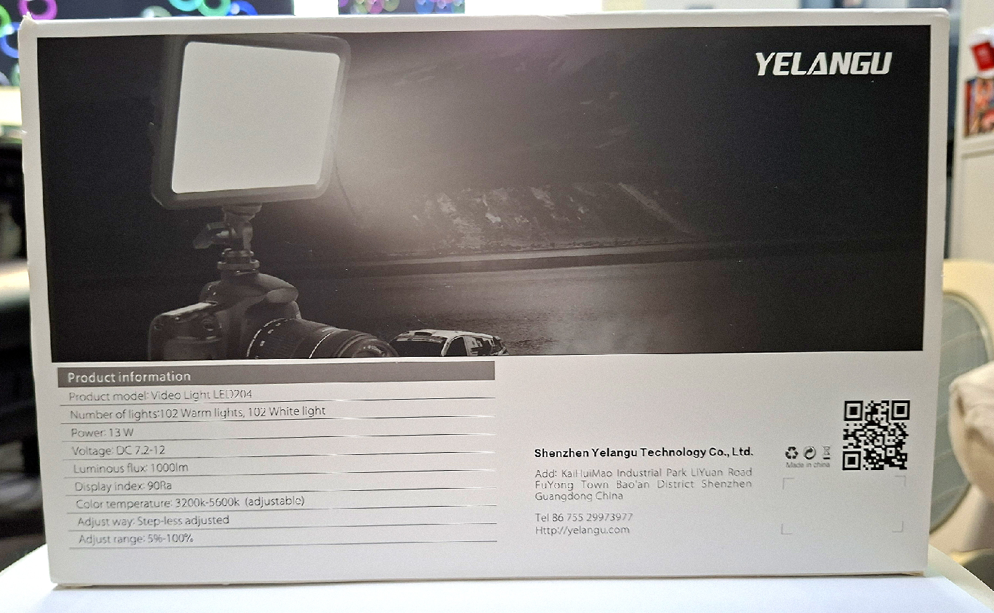 YELANGU LED204 Video Light Panel X2 - photo 2
