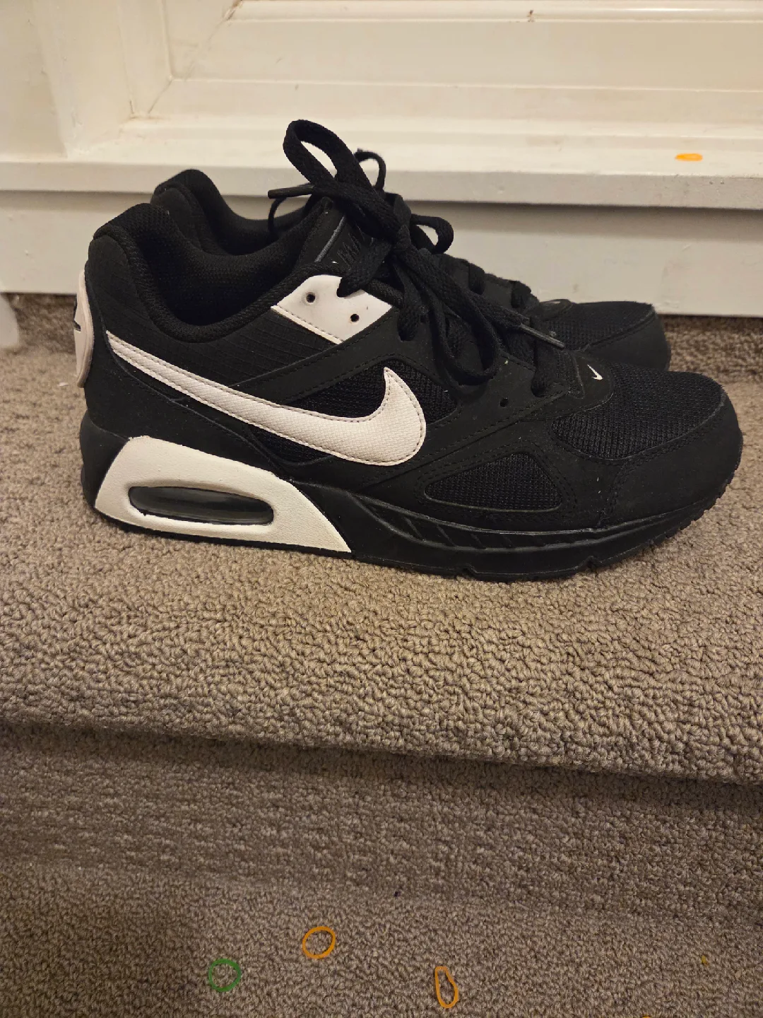 Nike Air Black and White Sneakers image indicator(2)