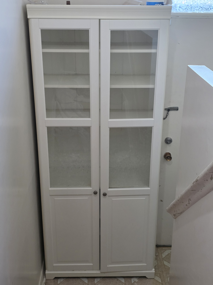 White Display Cabinet