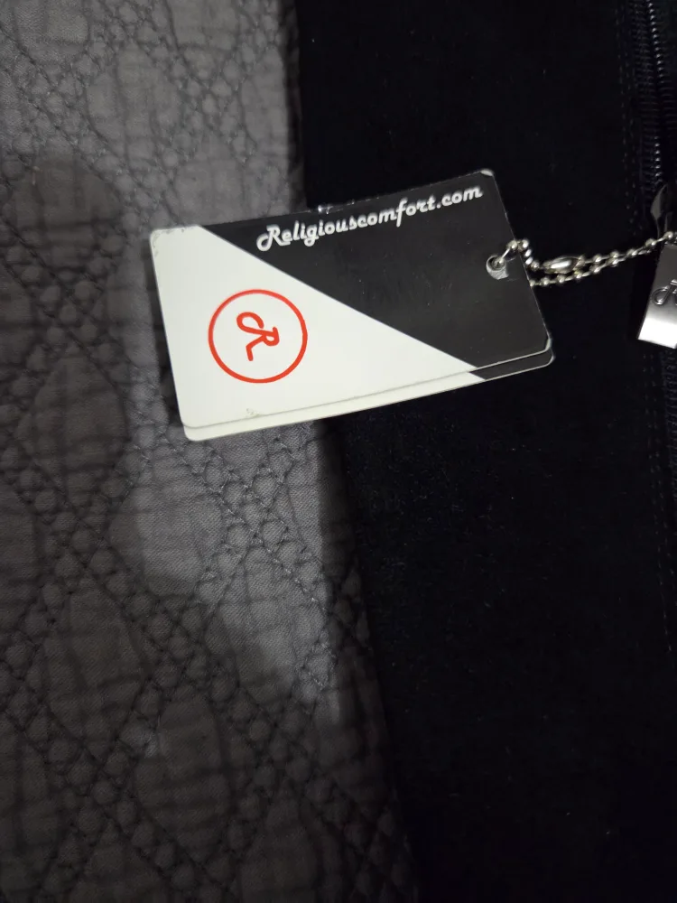 Religious Comfort Black Suede Knee High Boots - Size 7.5 image indicator(3)