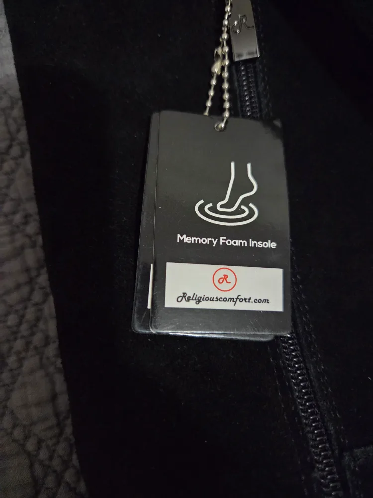 Religious Comfort Black Suede Knee High Boots - Size 7.5 image indicator(5)