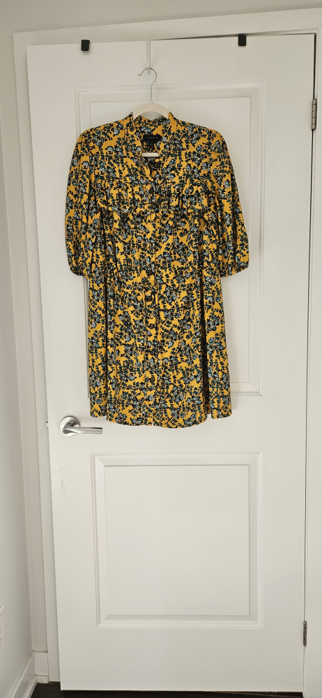 Topshop Floral Print Dress - Size US 6 - photo 2
