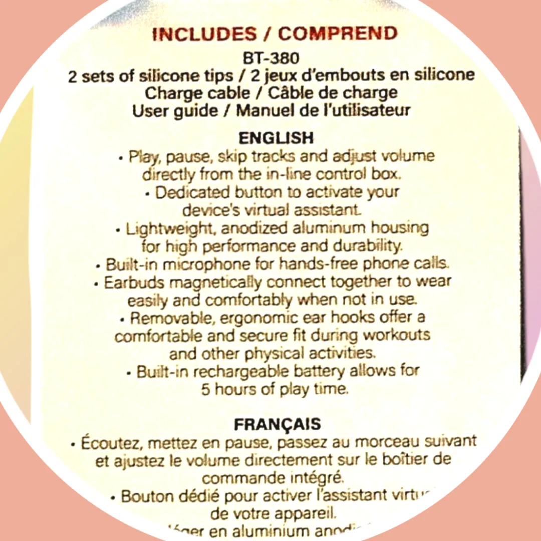 🤎 ISound BT-380 Wireless Earbuds Black image indicator(5)