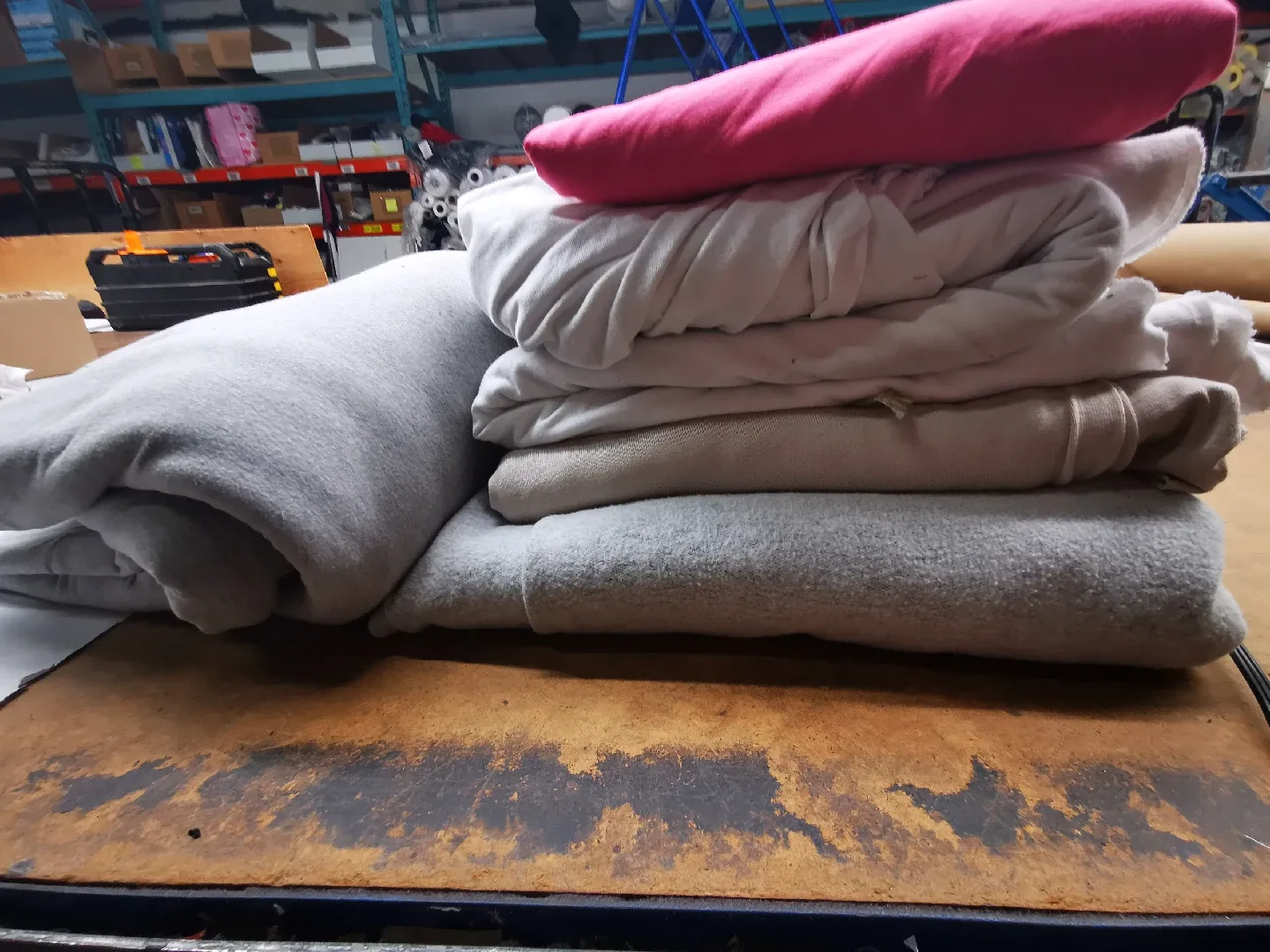 Assorted Fabric Pieces