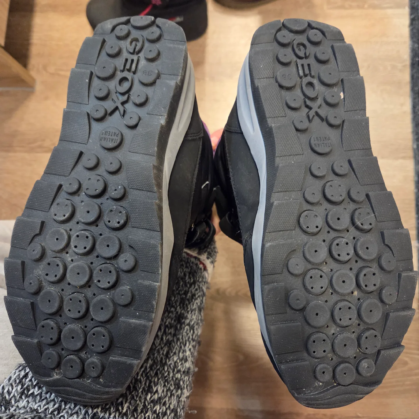 size 5.5 GEOX waterproof winter boots -30*C image indicator(3)